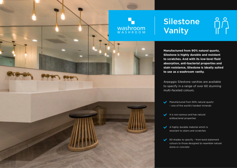 Arpeggio Silestone vanities