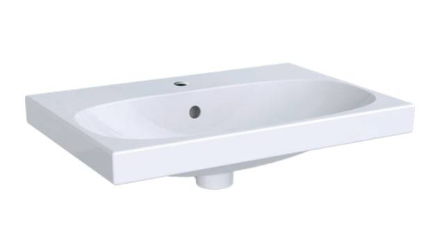 Geberit Acanto washbasin, small projection - Washbasin