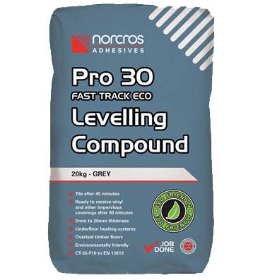 Norcros Pro 30 Fast Track Eco Levelling Compound