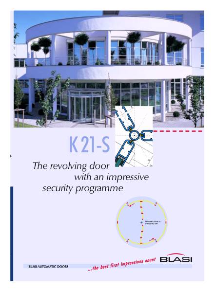 record K21-S The revolving door with an impressive security programme