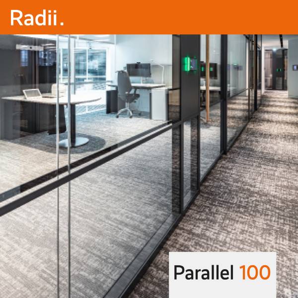 Parallel 100 Double Glazed 100mm Glass Partition System