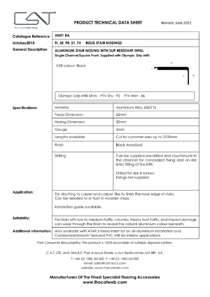 AN51 BA with Olympic Grip TDS