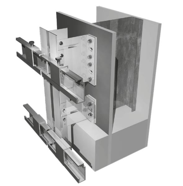 DCS004 Downer Framing Mechanical Secret Fix System