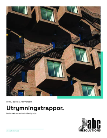 Utrymningstrappor