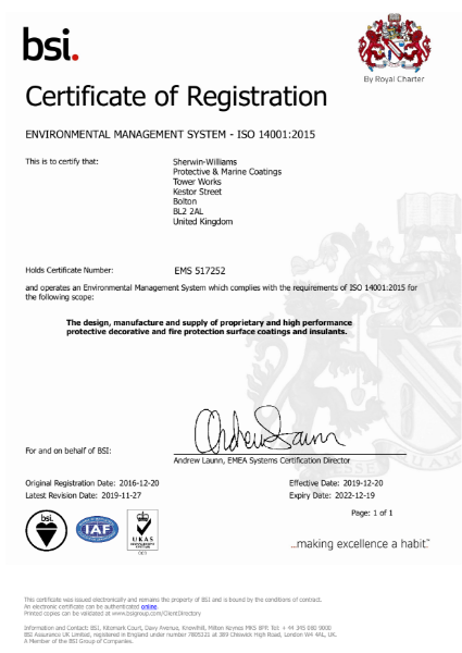 ISO 14001 Environmental Management Systems