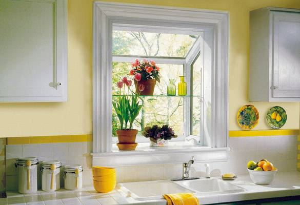 Vinyl Garden Window 