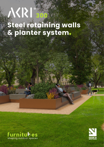 AKRI 300 Steel Retaining Walls & Planter Brochure