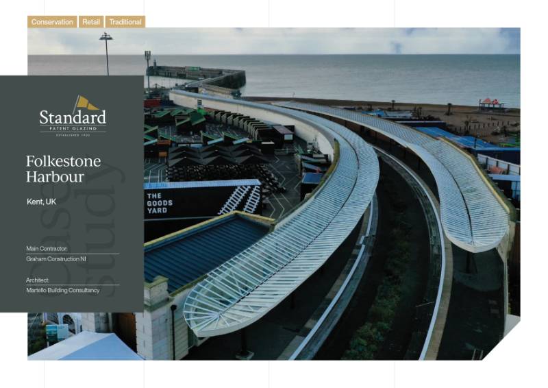 Canopy Glazing Revival at Folkestone Harbour