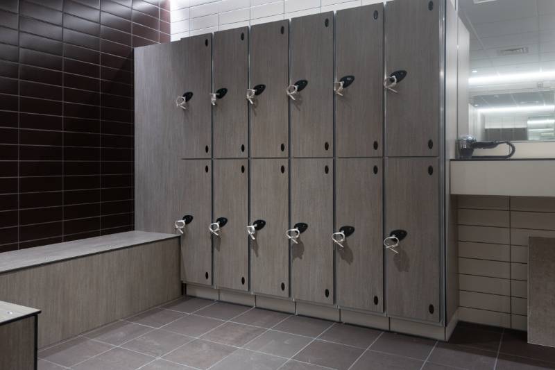 Blyth Sports Centre Lockers and Bench Seating Project