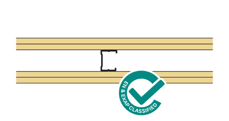 Siniat Single Frame Metal Stud Partition CS50R-215Un - Metal Stud Partitioning