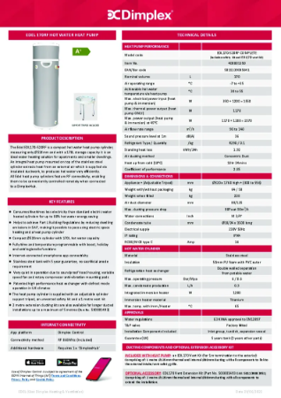 EDL170RF Spec Sheet