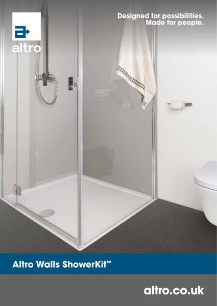 Altro ShowerKit Leaflet