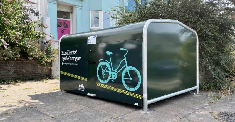 Brighton & Hove City Council - The UK’s First Ever Series of Smart Bike Hangars with Mobile App Access