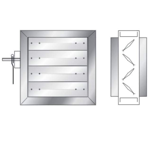 ETD Series Elevated Temperature Damper
