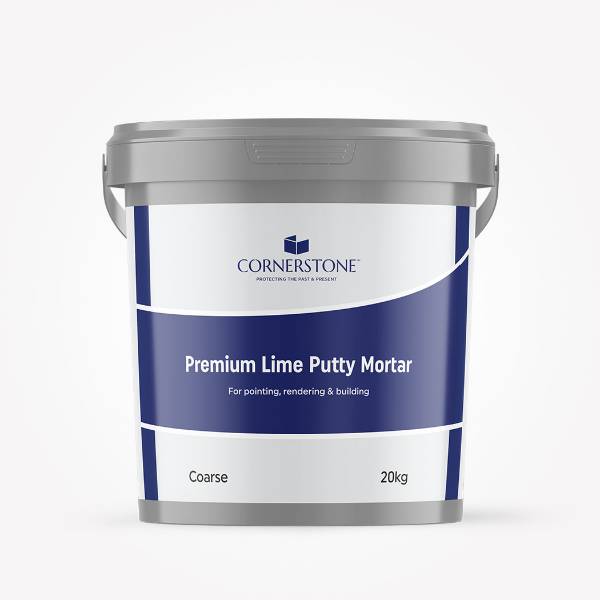 Coarse Lime Putty Mortar and Basecoat Render 