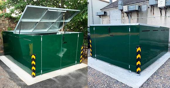 University of Bristol Cargo Bike Lockers