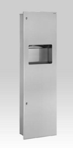 Combi Dispenser/ Hand Dryer and Bin