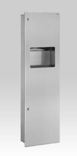 Combi Paper Towel Dispenser/ Hand Dryer and Bin