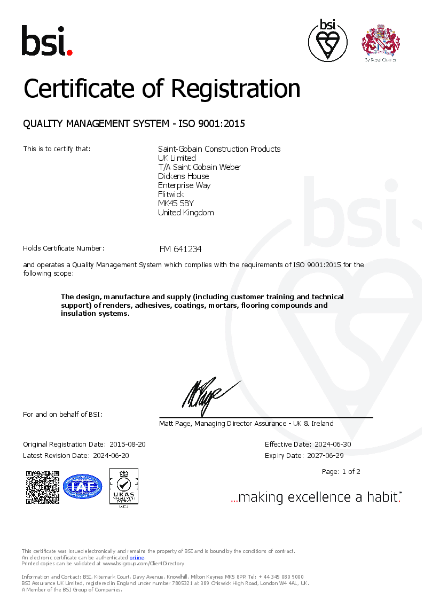ISO 9001:2015 Quality Management System