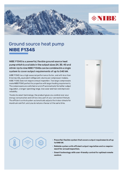 NIBE F1345 - Product Leaflet