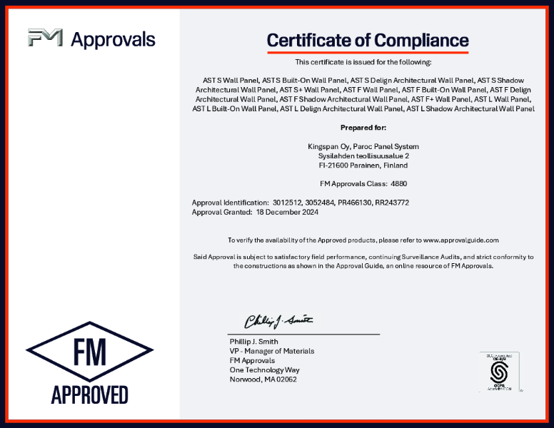 FM Approval 4880