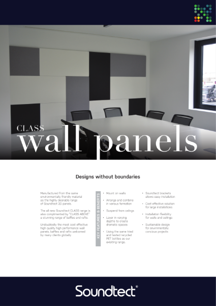 Class wall panels 21
