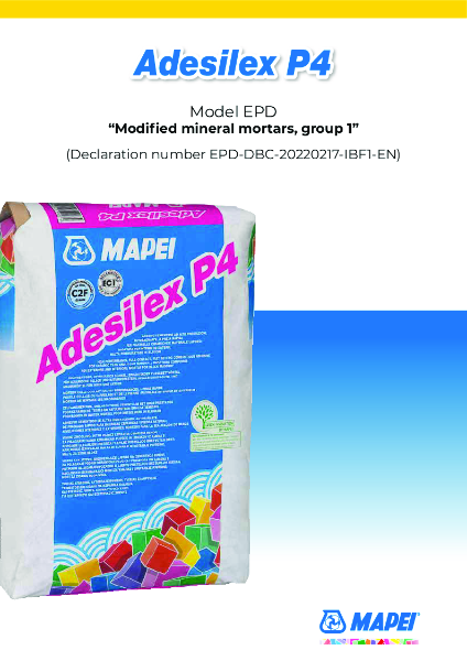 Adesilex P4 EPD