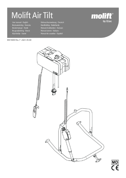 Molift Air Tilt user guide