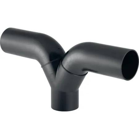 Geberit HDPE Breeches Branch Fitting 2 X 90° With Large Legs