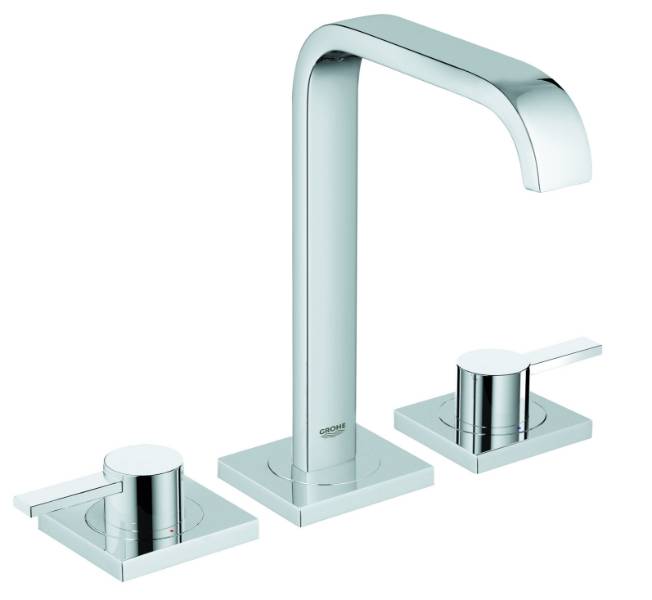 Allure 3-Hole Basin Mixer 1/2" - Water Tap