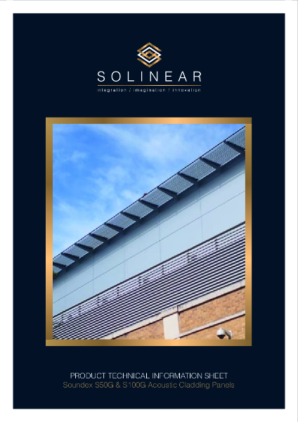 SoundEX S50G and S100G Technical Data Sheet