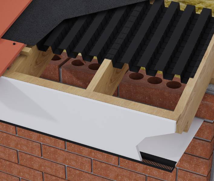 Roll Form Eaves Vent Roll Out Rafter Tray