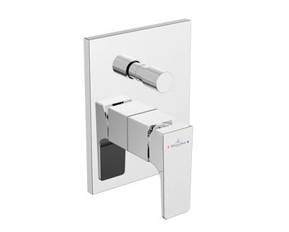Architectura Square Concealed Single-lever Bath / Shower Mixer TVS125003000