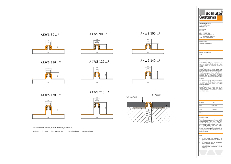 4.18 - Schlüter®-DILEX-AKWS - Technical Drawing