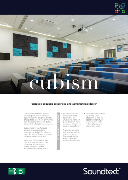 Cubism Specification Sheet