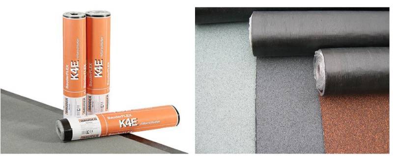 BauderFLEX K4E Torch-On Capping Sheet