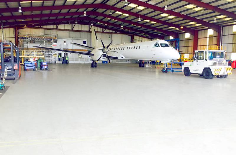 BMI Regional Installs Specialist Aviation Industry Floor Finish