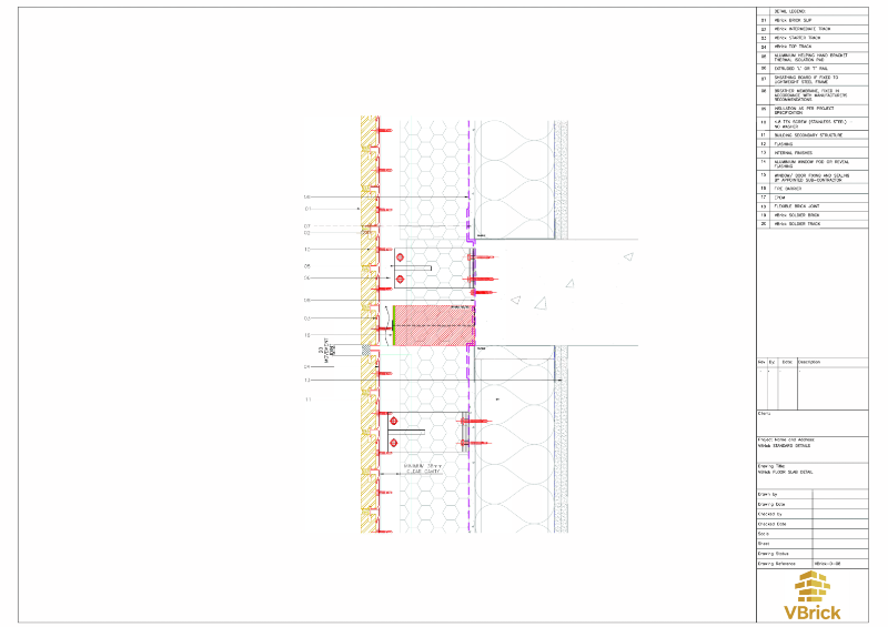 VBrick - FLOOR SLAB DETAIL