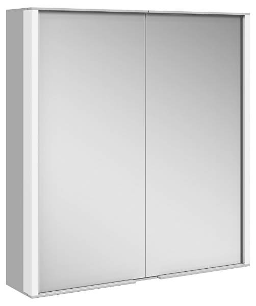 Bathroom Mirror Cabinet - (2 Door) with Lighting - Recessed & Wall Mounted options - ROYAL MATCH