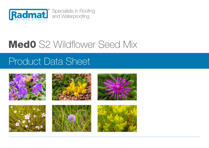 MedO S2 Wildflower Seed Mix Product Data Sheet