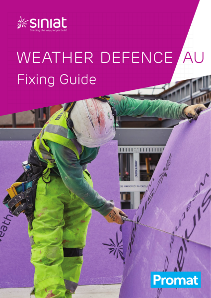 Siniat Weather Defence Fixing Guide_AU_Mandarin_20.06_rev