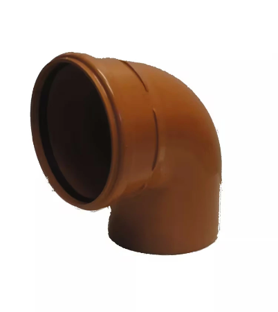 Infra ja Jätevedet - PVC Kulmayhde 315x87,5˚ Punainen
