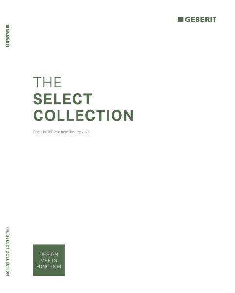 Geberit Select Collection Brochure 2025