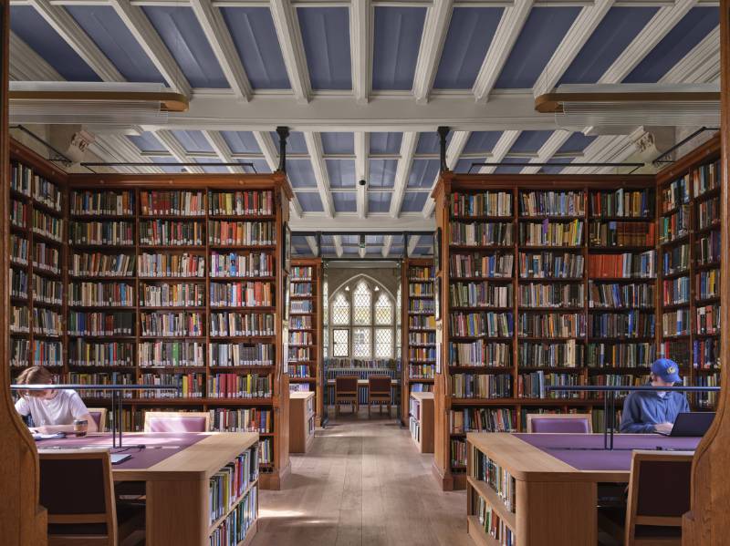 The Jackson Library, Exeter College, Cambridge