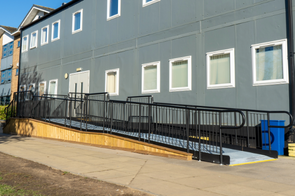 Modular Access Ramp System – DDA, Part M & BS 8300 Compliant