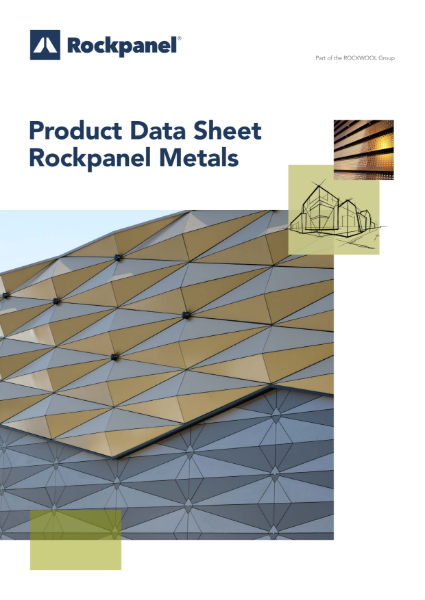 Rockpanel Metals (Product Data Sheet)