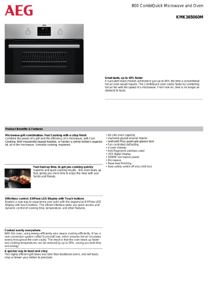 KMK365060M - Data Sheet