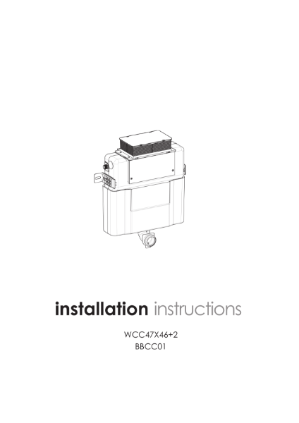 Installation Manual WCC47X46+2