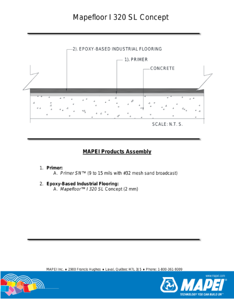 Mapefloor I 320 SL Concept CAD