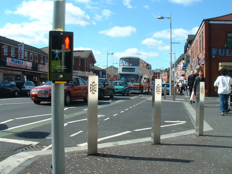 ASF 5000 Bollard with Bespoke Enamelled Paintwork - Rusholme